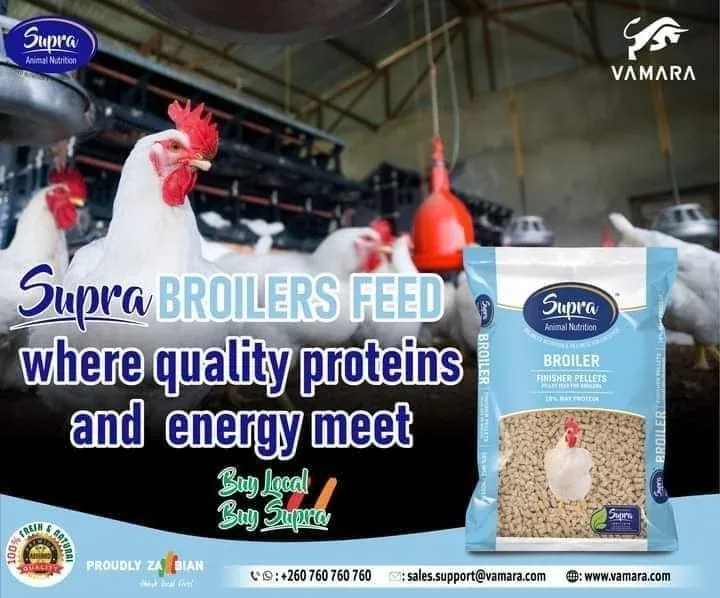 Supra Broiler Feed — image supplied by Gaulani